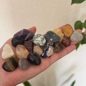 Assorted Polished Gemstones Collection